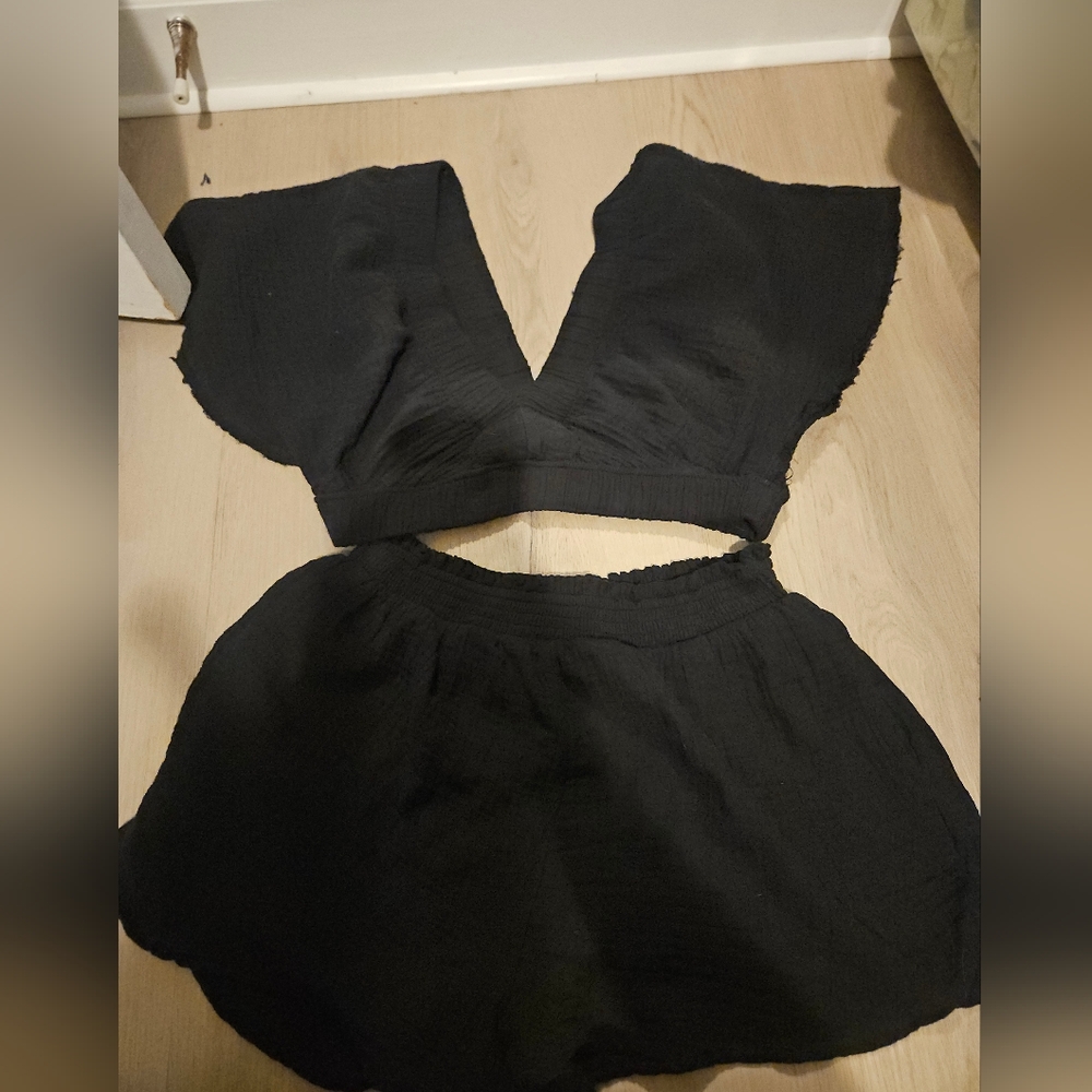 Black Two-Piece Set - image 1